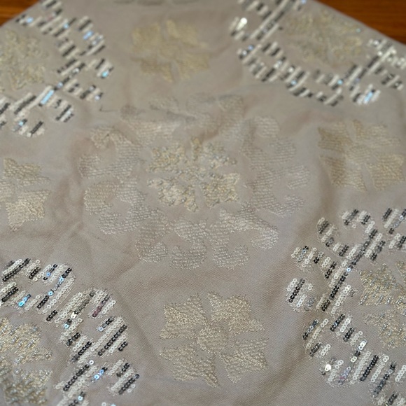 Kim Seybert Decorative Pillow Cover Size 20” X 18” Embellished - Picture 2 of 5